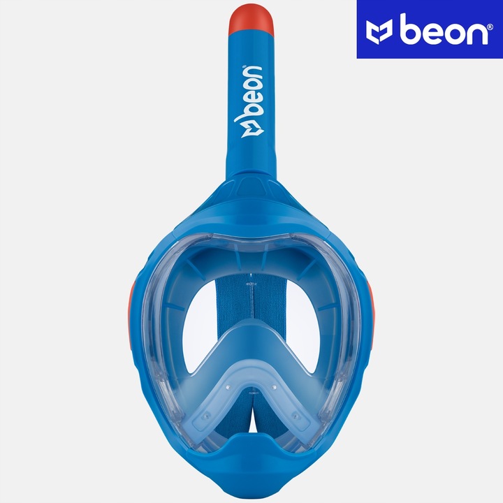 MASKA DO NURKOWANIA DLA DZIECI PEŁNOTWARZOWA DO SKORKELINGU PŁYWANIA BEON