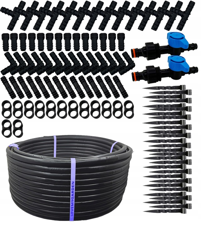 Linia kroplująca 16mm 100m z kompensacją 174 XXL Super Wytrzymała kropelka