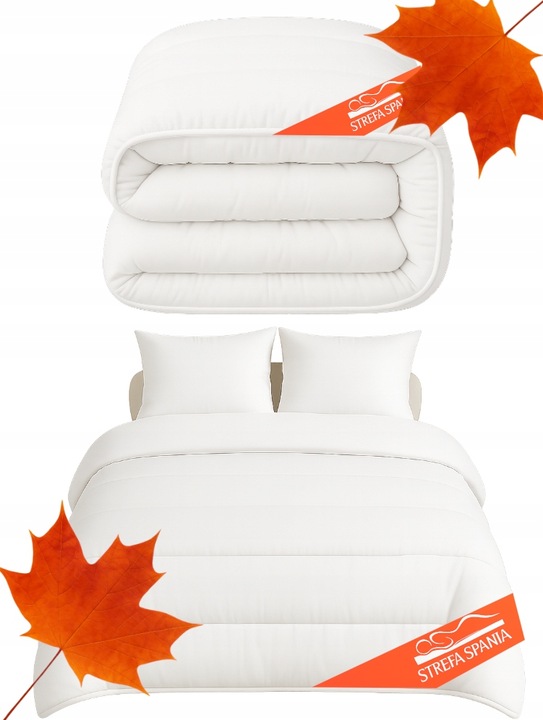 Kołdra 140x200 całoroczna antyalergiczna ciepła puszysta Polska Jakość