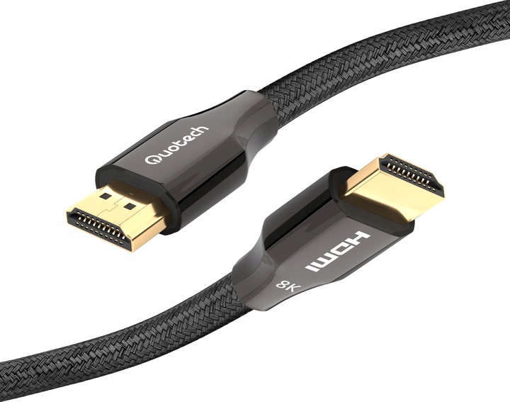 Kabel HDMI 2.1 8K Ultra High Speed QUOTECH 1.5m