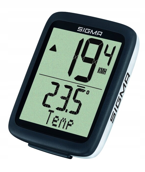 MARKOWY LICZNIK ROWEROWY SIGMA 10.0 IPX8 POLSKIE MENU TERMOMETR START/STOP