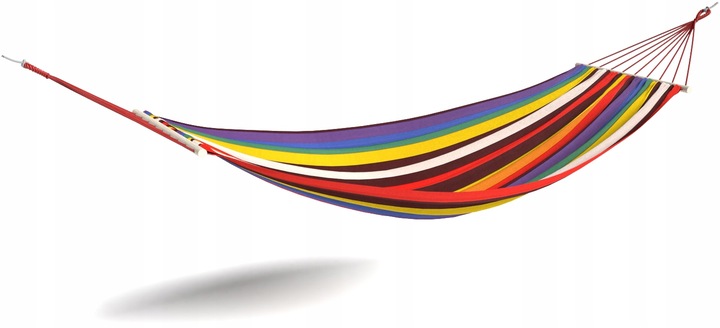 HAMAK OGRODOWY XXXL 290x160CM Z DRĄŻKIEM + TORBA