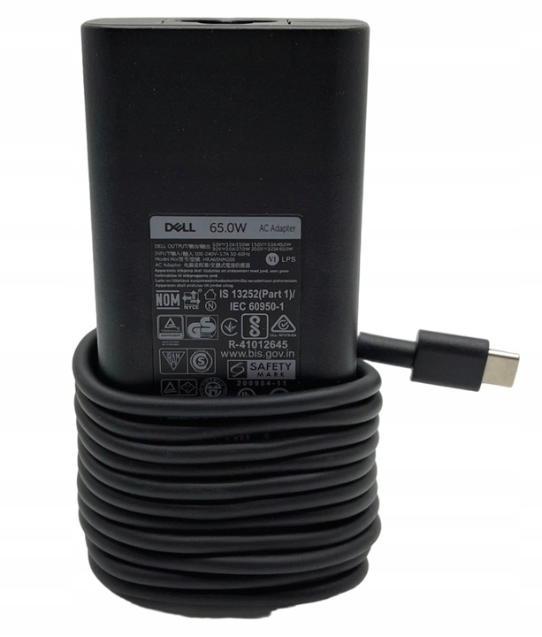 Zasilacz DELL 65W USB-C LA65NM190 Typ C
