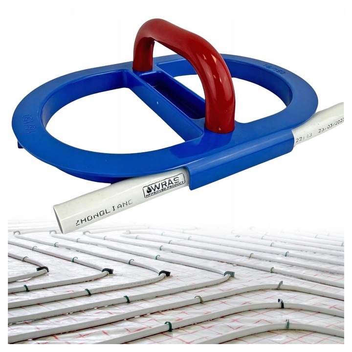 Giętarka do gięcia rur pex 16 mm do układania ogrzewania podłogowego ręczna