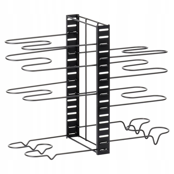 Stojak KUCHENNY organizer półka regał na garnki patelnie pokrywki