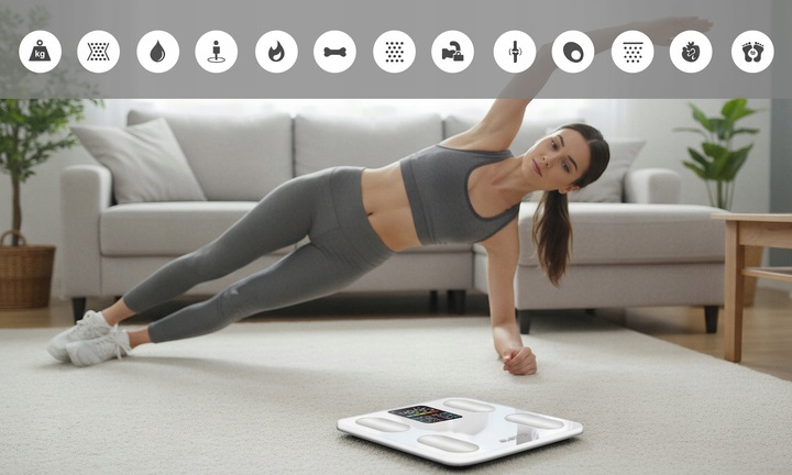 WAGA ŁAZIENKOWA ELEKTRONICZNA ANALITYCZNA APLIKACJA PO POLSKU 13