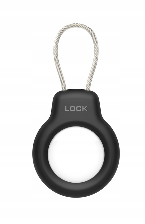 ETUI ZE STALOWĄ LINKĄ DO APPLE AIRTAG BRELOK CASE NA LOKALIZATOR -