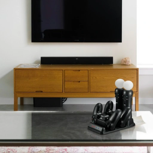 DUŻA Ładowarka STACJA DOKUJĄCA do PS4 DualShock MOVE Kontroler Pad 4w1