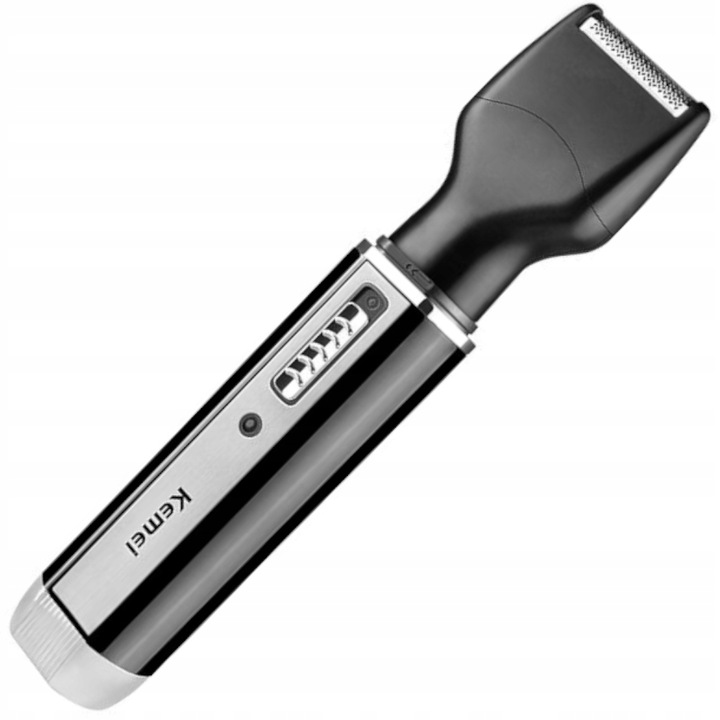 TRYMER GOLARKA DO NOSA USZU GOLENIE BRODY WŁOSÓW ZAROSTU 4w1 MOCNY grzebień