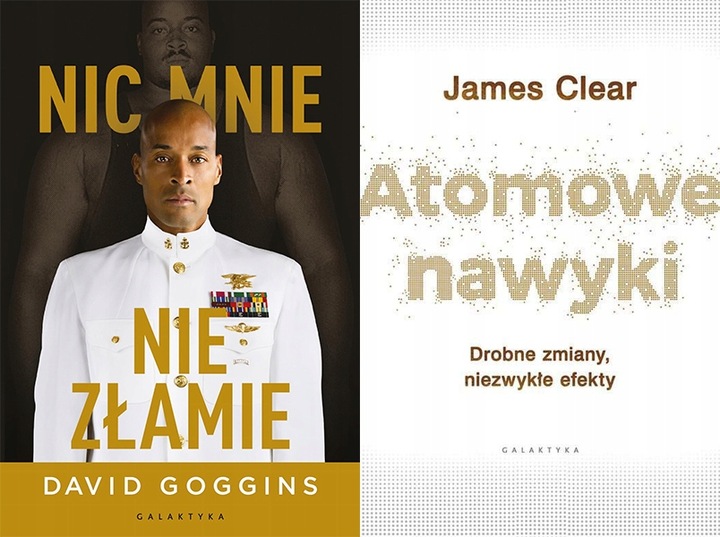 ZESTAW 2w1 NIC MNIE NIE ZŁAMIE + ATOMOWE NAWYKI