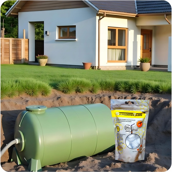 TABLETKI DO SZAMBA OCZYSZCZALNI BAKTERIE NA ROK SANIDENN TABS BIO