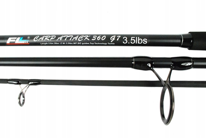 WĘDKA KARPIOWA KARPIÓWKA CARP ATTACK 3,5lbs 3,9m