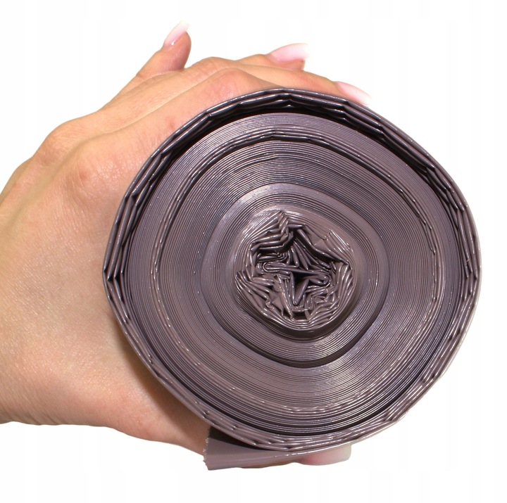 MOCNE GRUBE WORKI NA ŚMIECI LIŚCIE BRĄZOWE 160L 60um WAGA 0,9KG 90x110cm