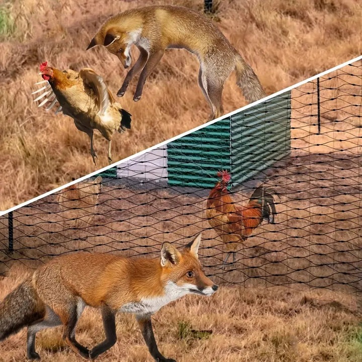 OCHRONNA SIATKA NA PTAKI GOŁĘBIE 10X10M MOCNA PRZECIW PTAKOM SZPAKOM