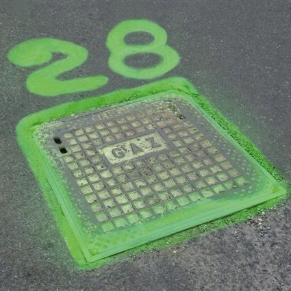 Farba geodezyjna SOPPEC FLUO T.P. pomarańczowa