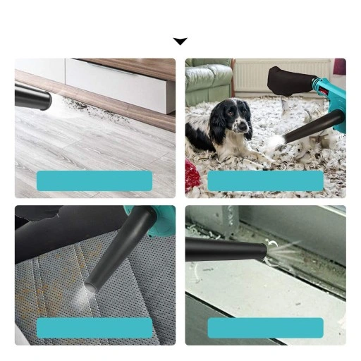 PRZENOŚNA 18V AKUMULATOROWA DMUCHAWA DO LIŚCI, DMUCHAWA OGRODOWA, DO