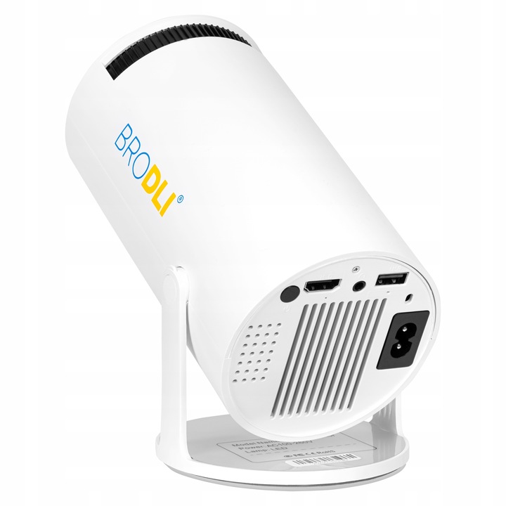 PROJEKTOR LED PRZENOŚNY RZUTNIK MULTIMEDIALNY ANDROID TV WI-FI