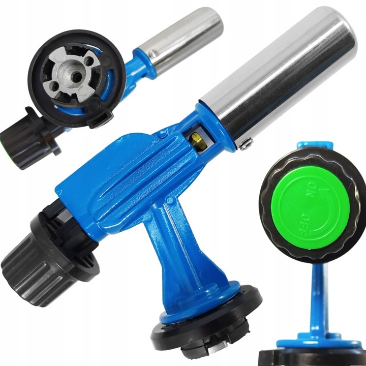 ZESTAW PALNIK MOSIĘŻNY+ŻELIWNY+4x GAZ TIROSS +10szt