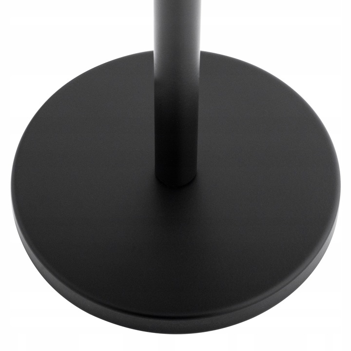 Stojak na papier toaletowy czarny do WC na 4 rolki bambus loft YOKA