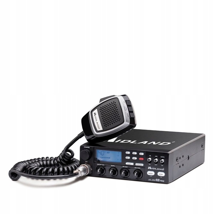 cb radio MIDLAND ALAN 48 PRO 12/24V DS ANL + WTYK