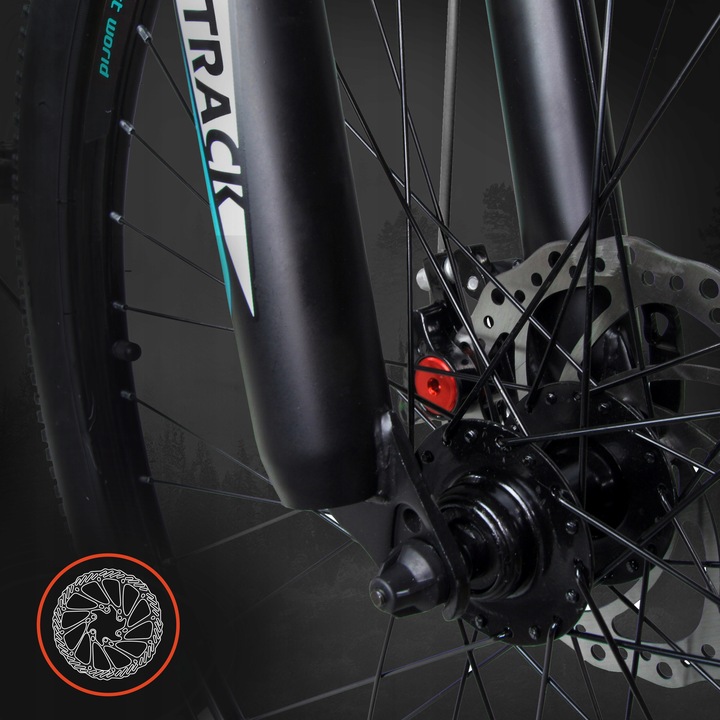 ROWER GÓRSKI MTB 26 SHIMANO 21 BIEGÓW SHIMANO 2xTarcze RAMA 18,5" KOŁA 26"