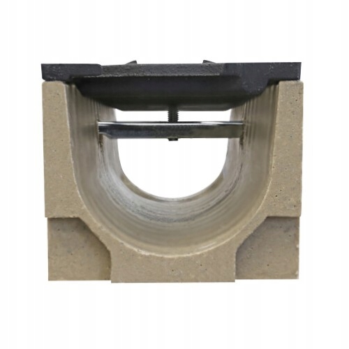 ODWODNIENIE LINIOWE STR Koryto polimerobetonowe żeliwo B125 120x100