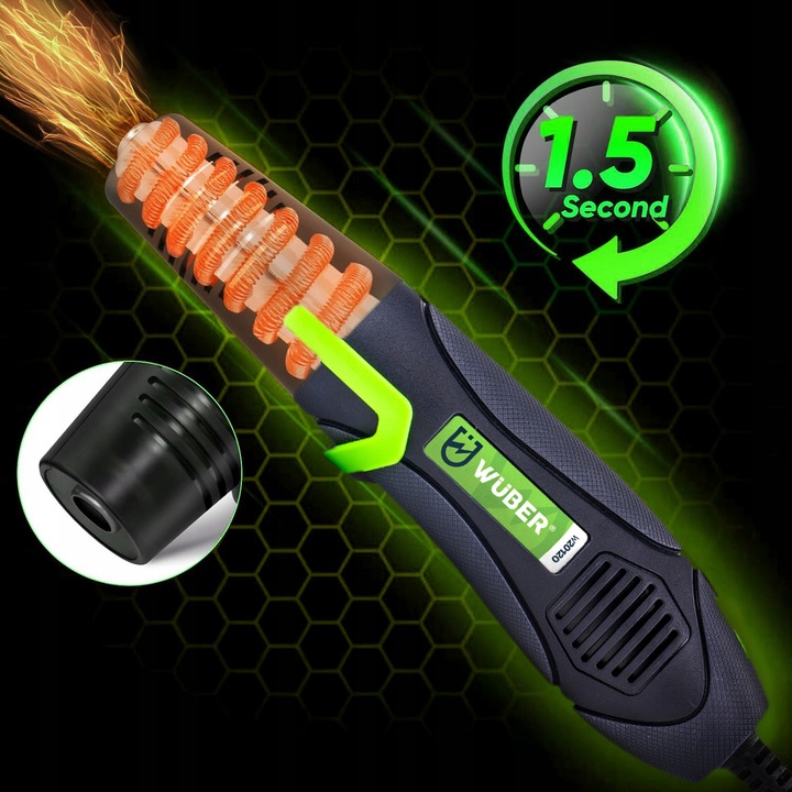 MINI OPALARKA ELEKTRYCZNA Z REGULACJĄ 2 BIEGI 350°C GORĄCE POWIETRZE