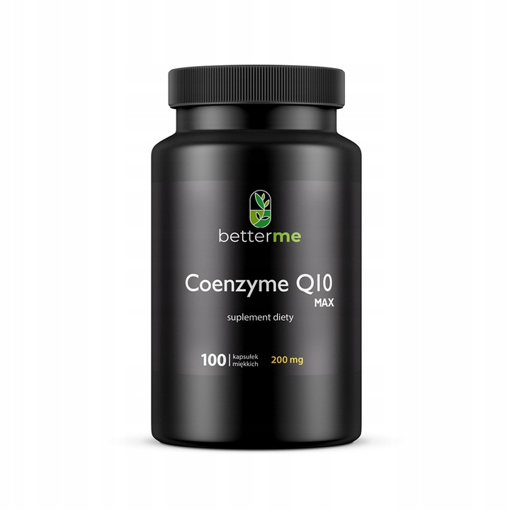 Witamina młodości Koenzym Q10 200mg w oleju lnianym 100kaps