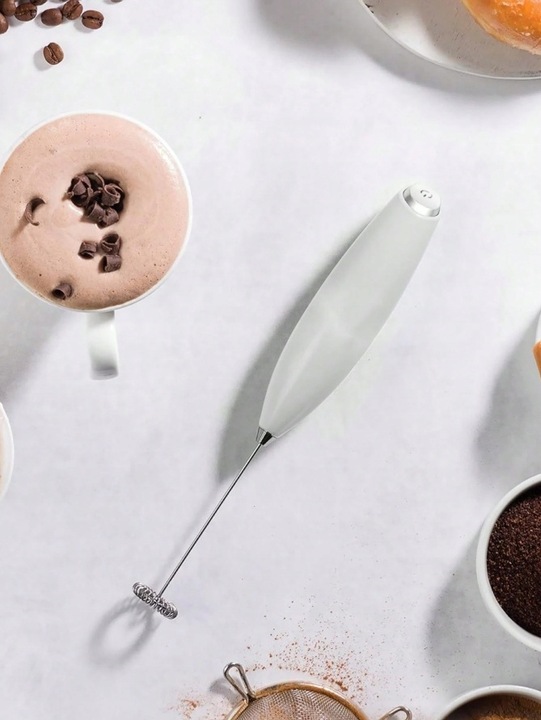 SPIENIACZ DO MLEKA KAWY ELEKTRYCZNY BEZPRZEWODOWY RĘCZNY UBIJAK