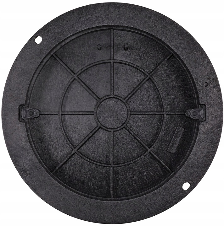 POKRYWA WŁAZ DO SZAMBA STUDNI DEKIEL Ø600/750 A15 Eko Czarny Zamykany