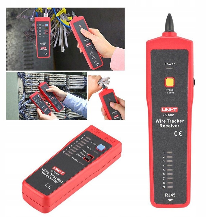 Miernik - szukacz par przewodów Uni-T UT682