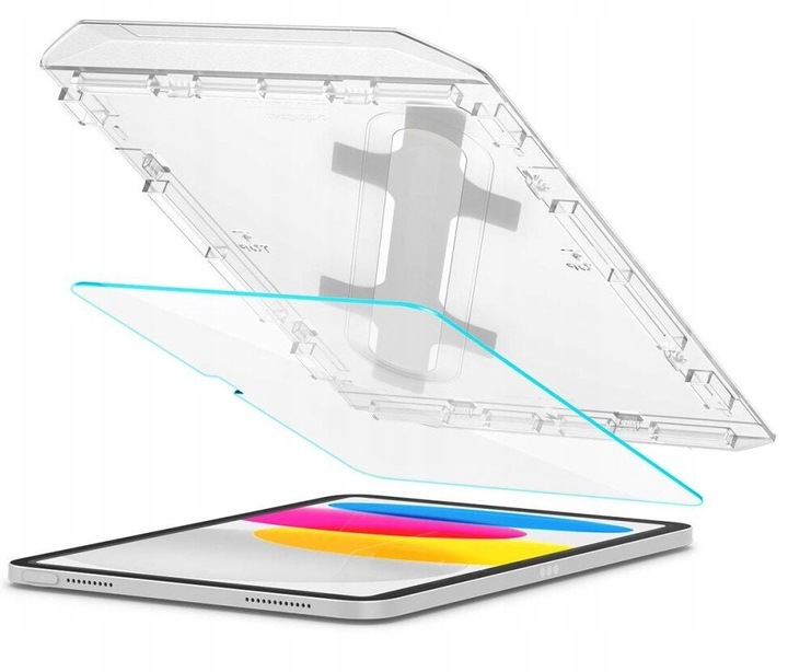Szkło hartowane SPIGEN Glas.TR EZ Fit do Apple iPad 10.9 2022 + ramka