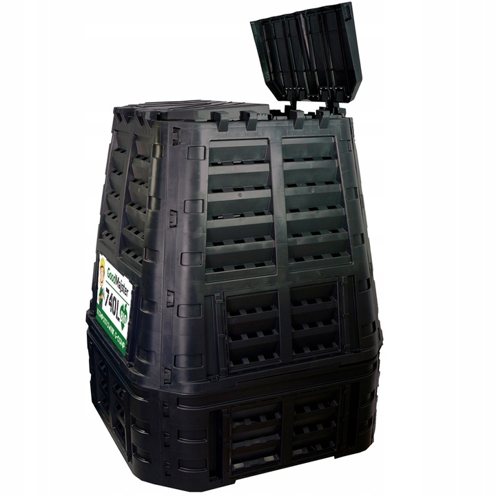 KOMPOSTOWNIK MODUŁOWY 740L CZARNY G-COMP POLSKI
