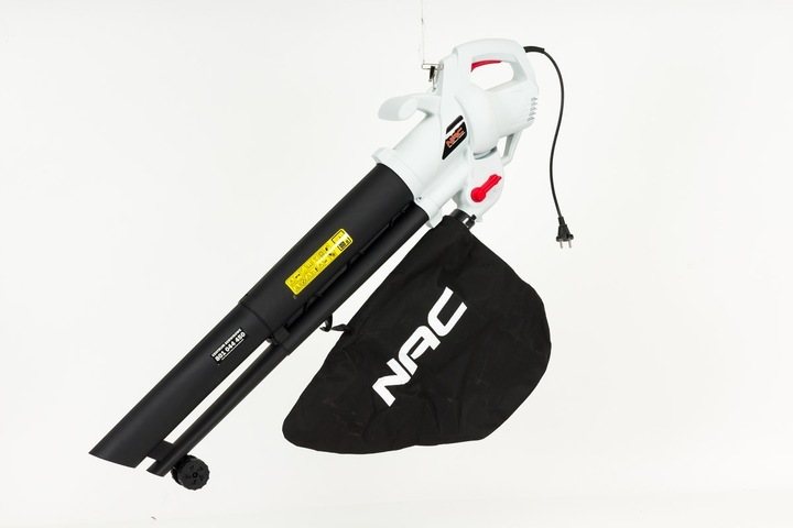 DMUCHAWA do liści ODKURZACZ Elektryczny 3w1 NAC 3200W 250 km/h Rozdrabniacz