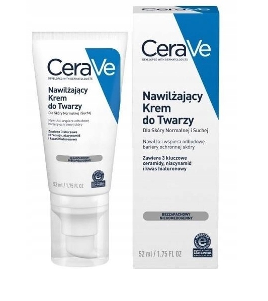 CeraVe nawilżający krem do twarzy 52 ml