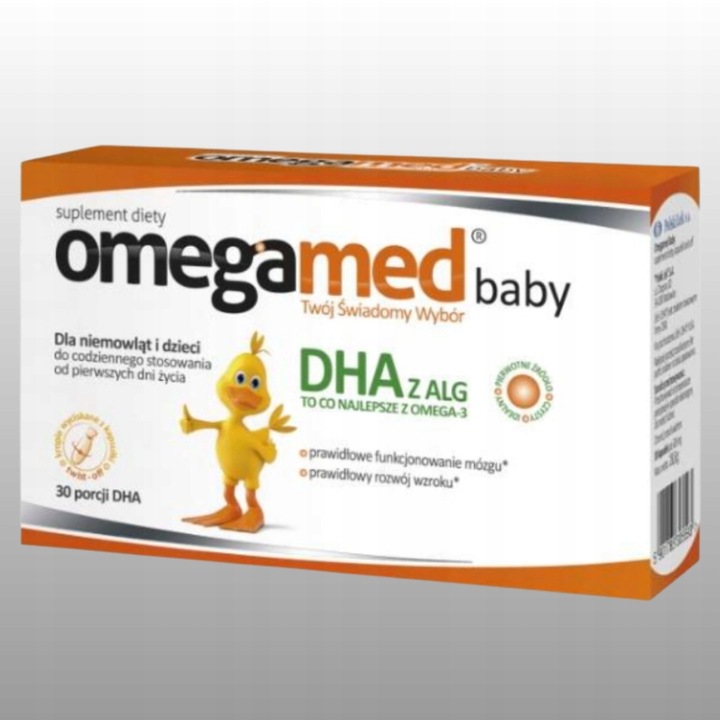 OMEGAMED baby DHA Dla niemowląt i dzieci 30 kaps.