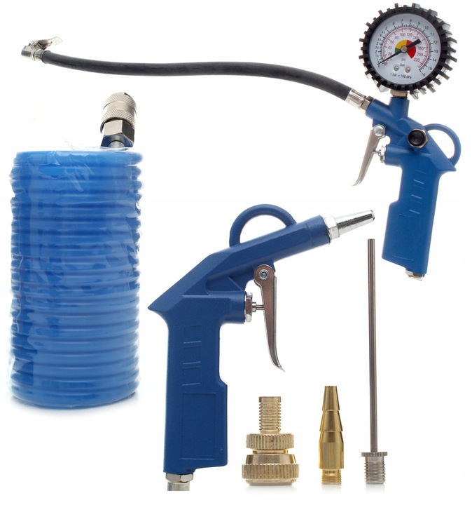 KOMPRESOR OLEJOWY SPRĘŻARKA 50L GRATIS ZESTAW 6w1