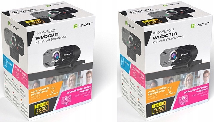 KAMERA KAMERKA INTERNETOWA FULL HD MIKROFON x2