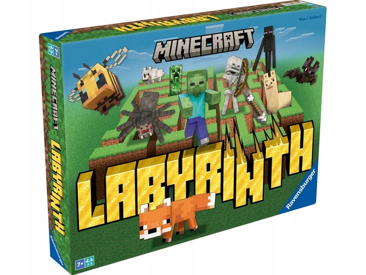 Gra planszowa RAVENSBURGER Labyrinth Minecraft 24771