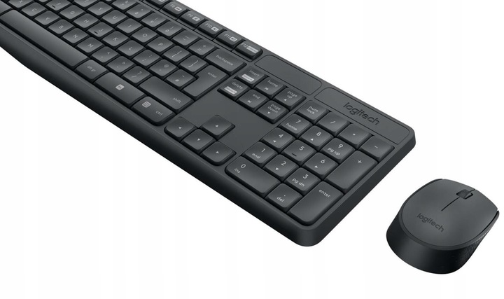 ZESTAW BEZPRZEWODOWY KLAW+MYSZ LOGITECH MK235