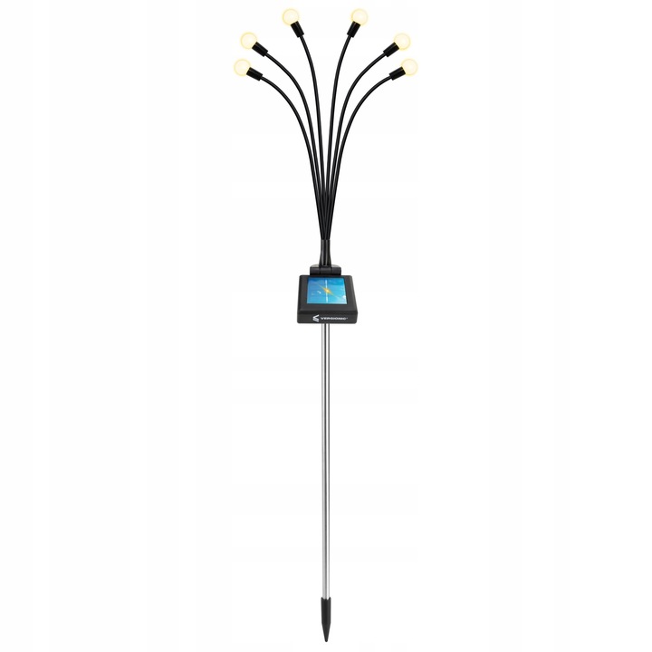 2x LAMPKI SOLARNE LAMPA SOLARNA WBIJANE OGRODOWE KULKI 6x LED DO