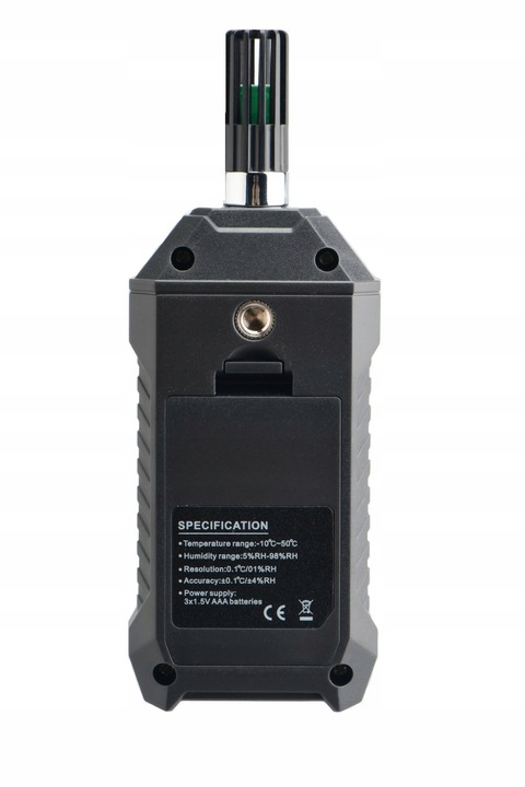 HIGROMETR WILGOTNOŚCIOMIERZ MIERNIK WILGOTNOŚCI I TEMPERATURY POWIETRZA LCD
