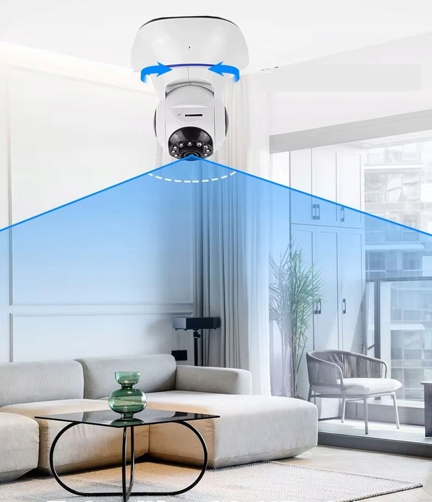 NIANIA INTELIGENTNA KAMERA NA ŻYWO TRYB NOCNY z MIKROFONEM