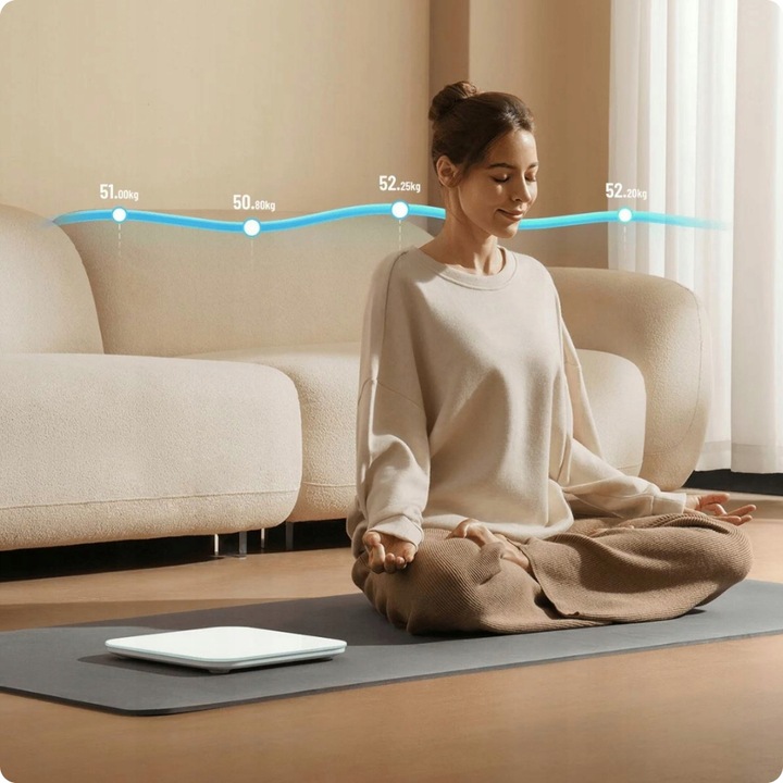 WAGA ŁAZIENKOWA XIAOMI MI SMART ELEKTRONICZNA 150KG INTELIGENTNA