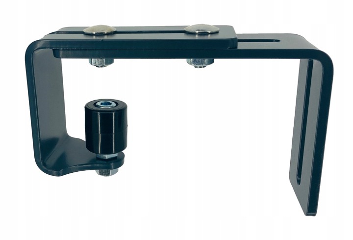 Uchwyt kątownik rolki prowadzącej bramy przesuwnej ocynk+lakier