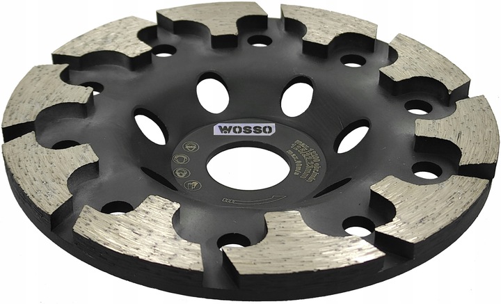 TARCZA Diamentowa Szlifierska 125 do TWARDEGO Betonu Kamienia T-ROX