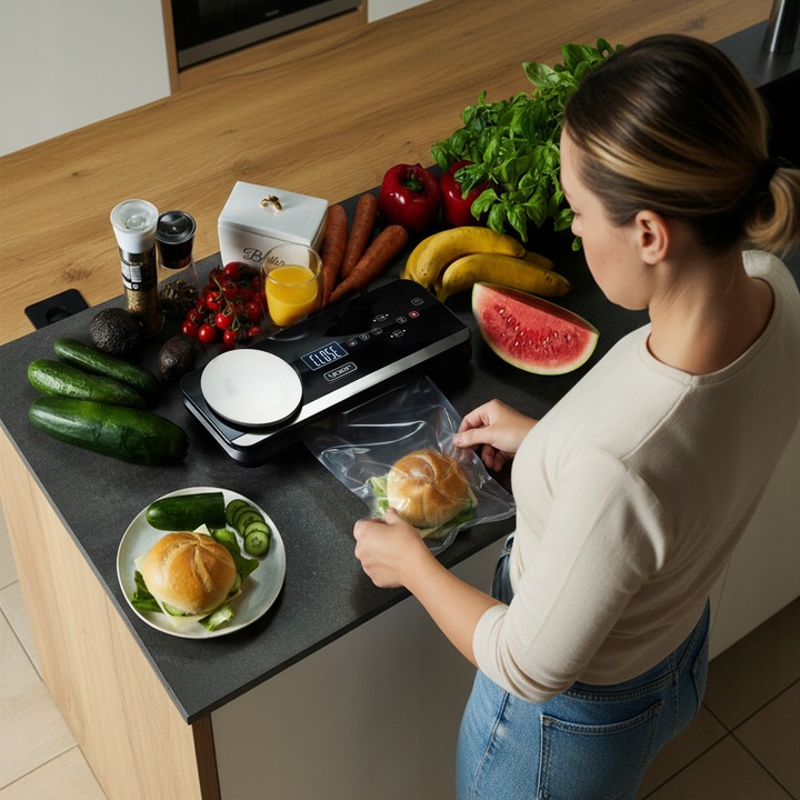 Zgrzewarka próżniowa Pakowarka żywności Yoer AUTOMATYCZNA +Akcesoria