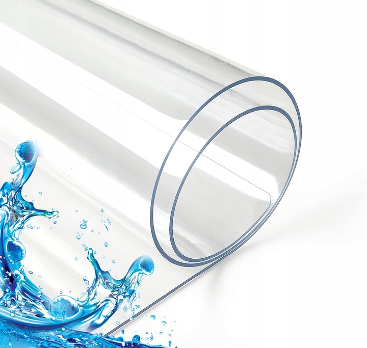 Podkładka Ochronna Przeźroczysta Mata Stołowa Na Wyspę biurko Stół 50*100cm