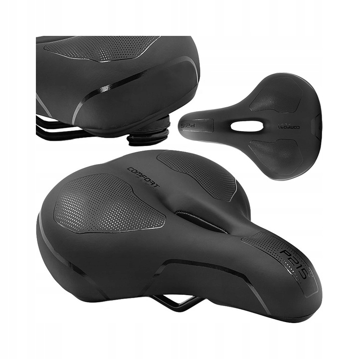 Siodełko rowerowe siodło damskie męskie wygodne do roweru rowerów skóra