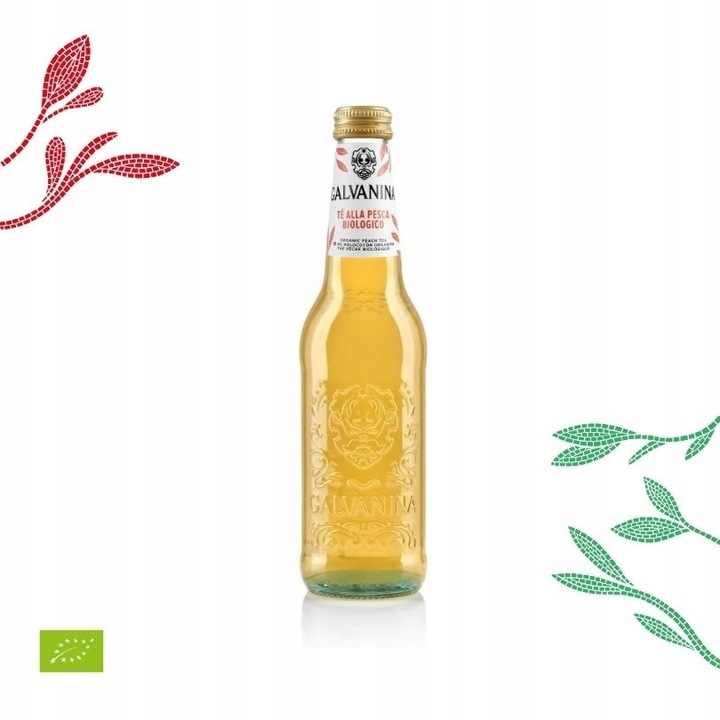 Galvanina Bio Mrożona Herbata z Brzoskwinią 355 ml